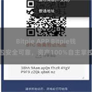 Bitpie APP Bitpie钱包安全可靠，资产100%自主掌控